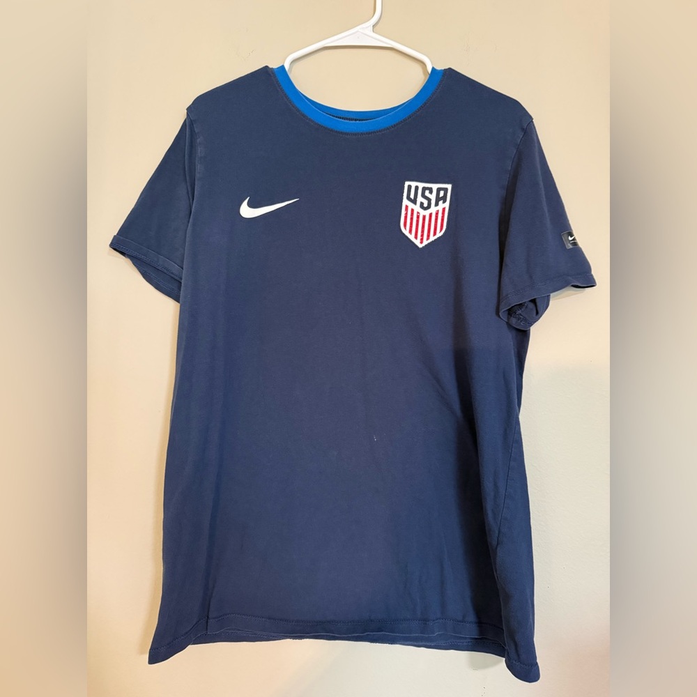 Nike Navy Blue USA Soccer Tee